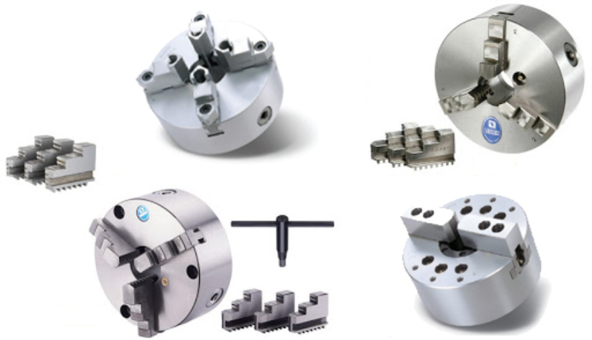 Các loại mâm cặp thủy lực máy tiện CNC