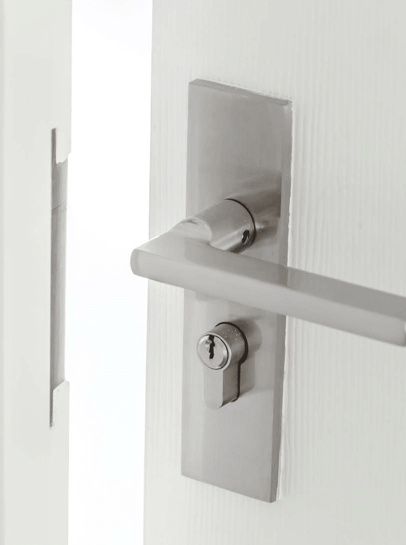  Khóa cửa thủy lực kính tay gạt, cửa gỗ