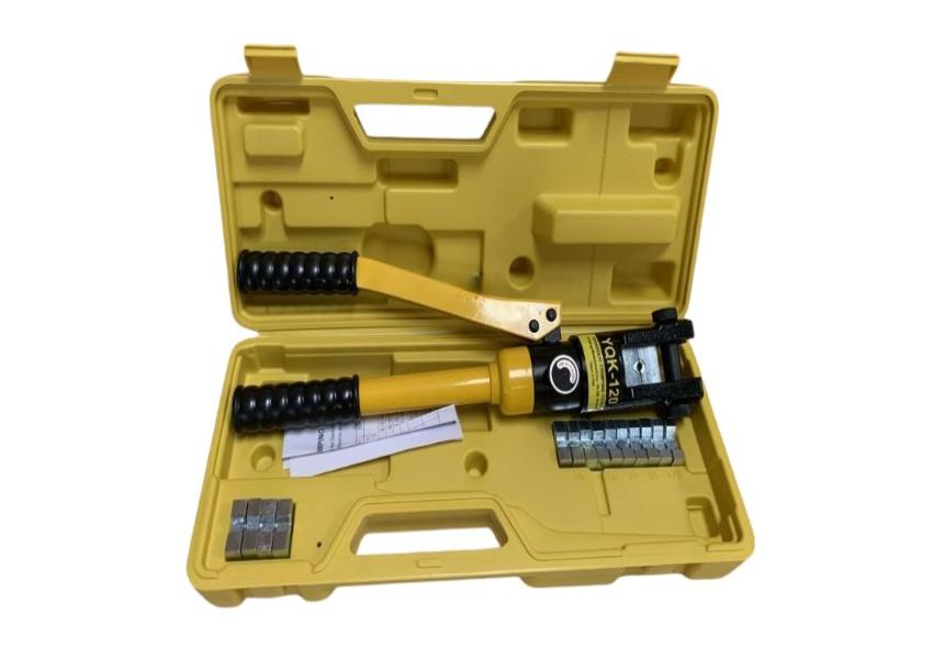 Kìm bấm cos thủy lực 8 tấn YQK-120