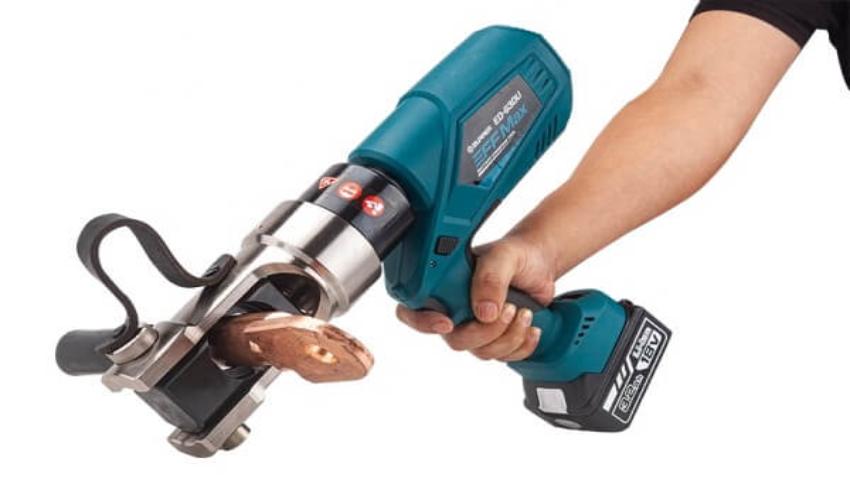Máy ép cos thủy lực pin tại Thủy Lực Việt
