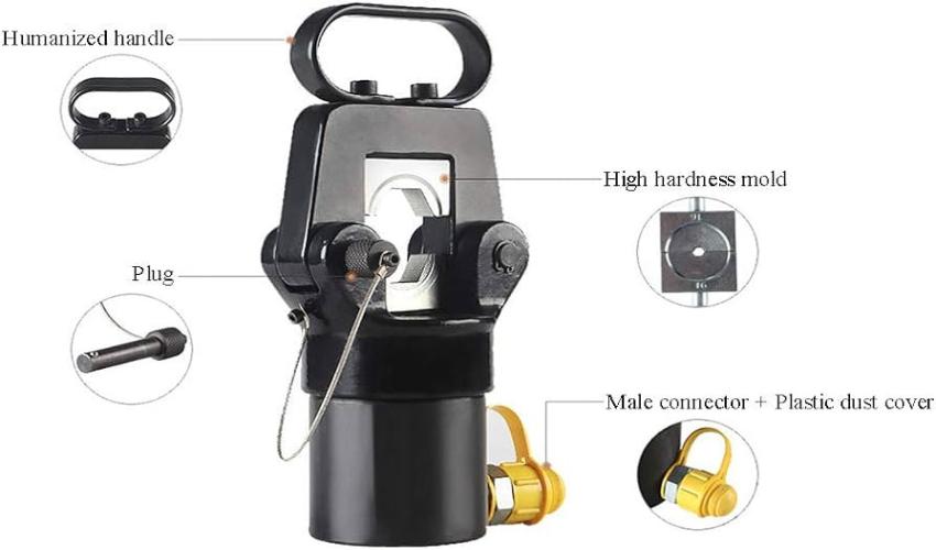 Thiết kế đặc trưng của đầu ép cos thủy lực